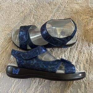 Alegria Midnight Blue Sandals